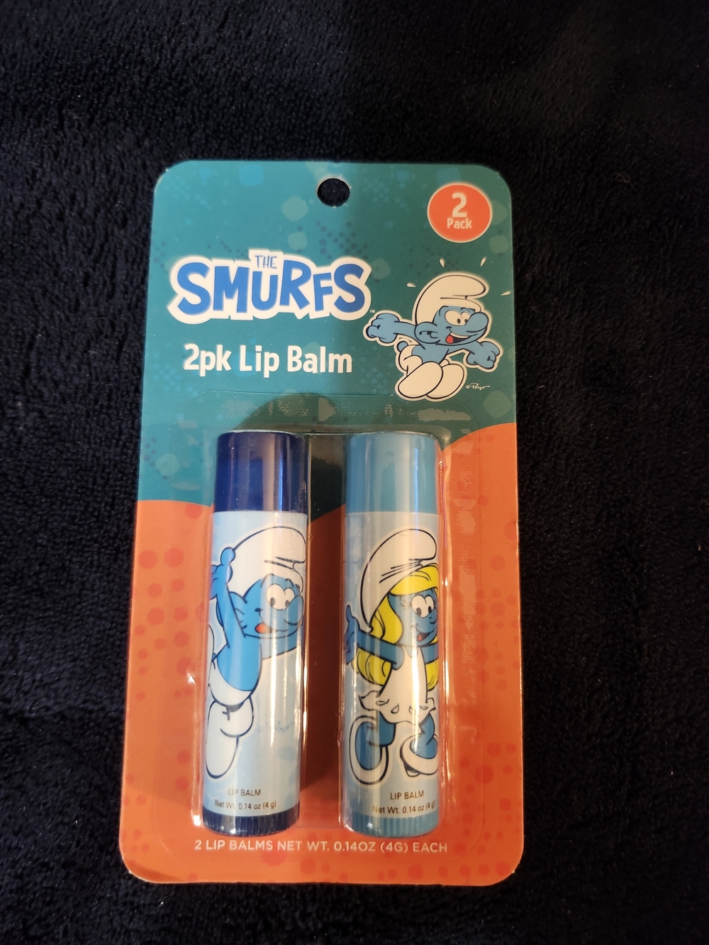 The Smurfs 2-Pack Lip Balm – Dark Blue & Light Blue